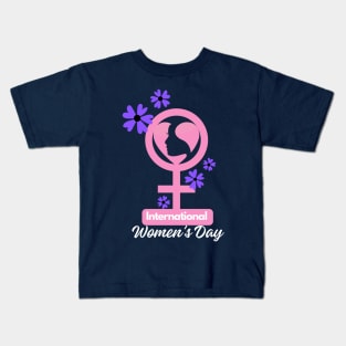 International Women's Day 2024 Inspire Inclusion Women Kids T-Shirt